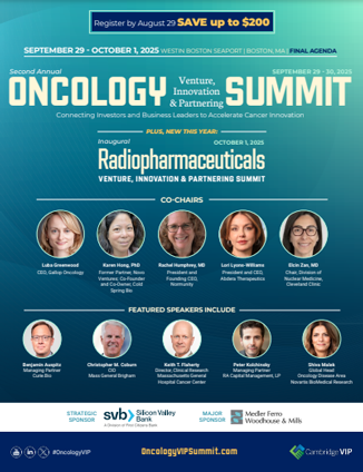 2025 Oncology Venture, Innovation & Partnering Summit Brochure